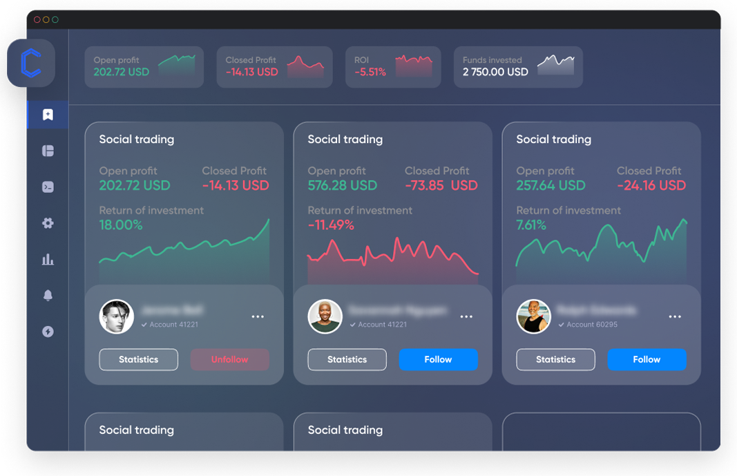 MetaTrader Personal Cabinet — FINDEVEX